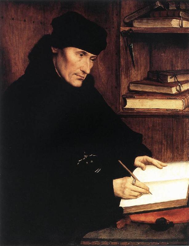 MASSYS, Quentin Portrait of Erasmus of Rotterdam sg oil painting image